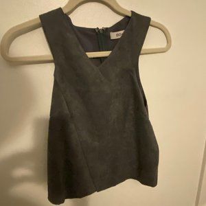 Suede Top